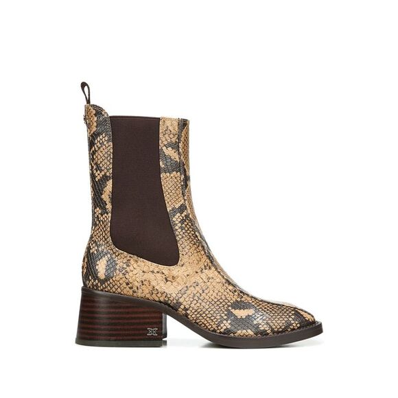 Sam Edelman | Shoes | Nwt Sam Edelman Womens Brown Snake Dasha Toe ...